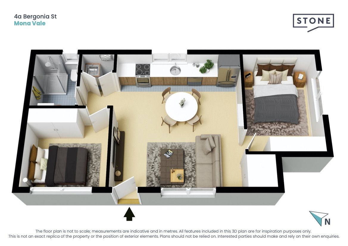Two bedroom garden flat