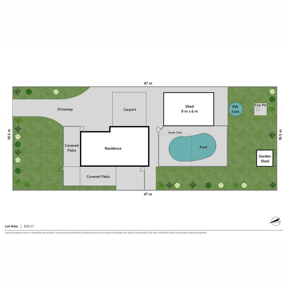 PRIVACY, IN-GROUND POOL, SHED + MORE
