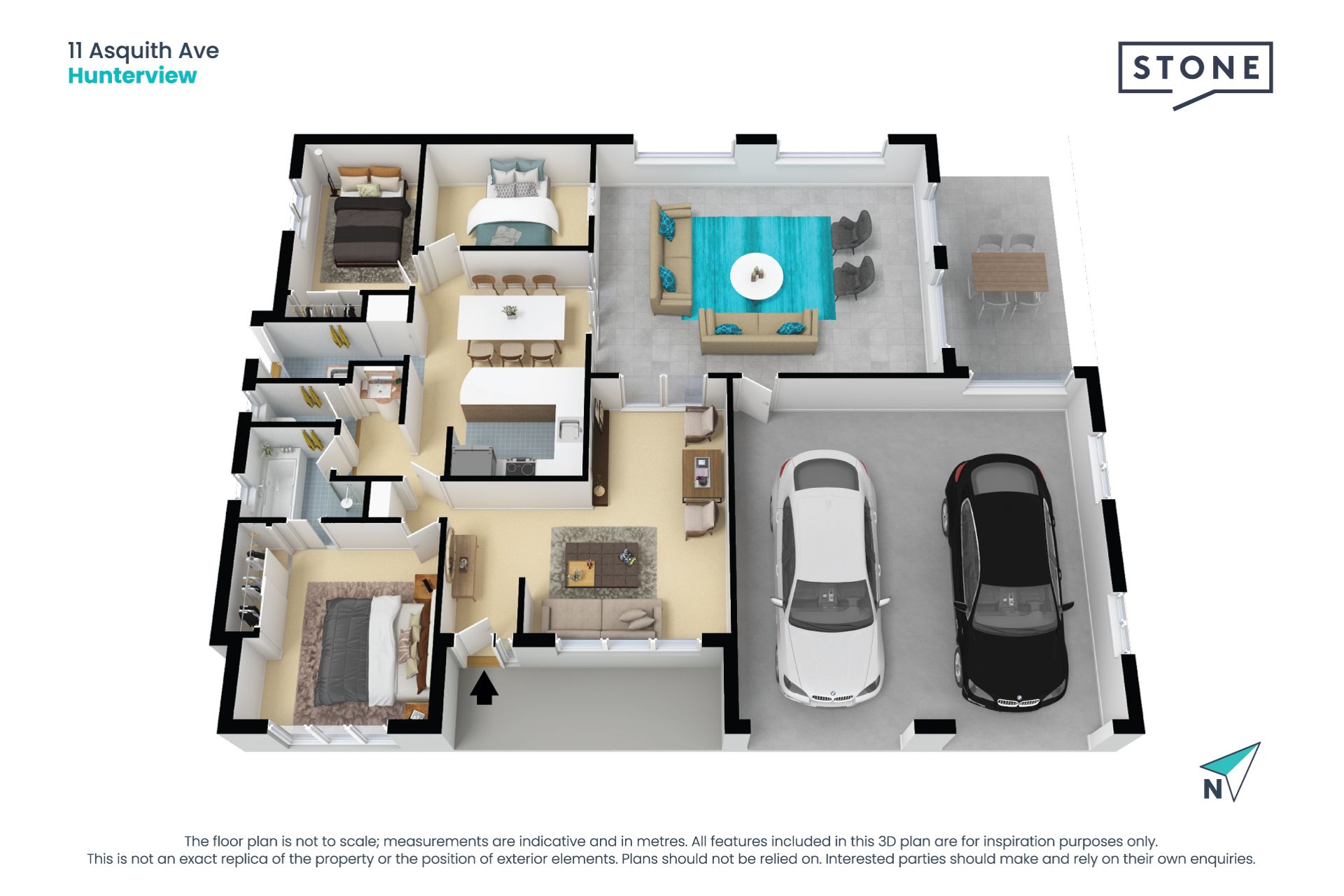 Three Bedroom Brick home