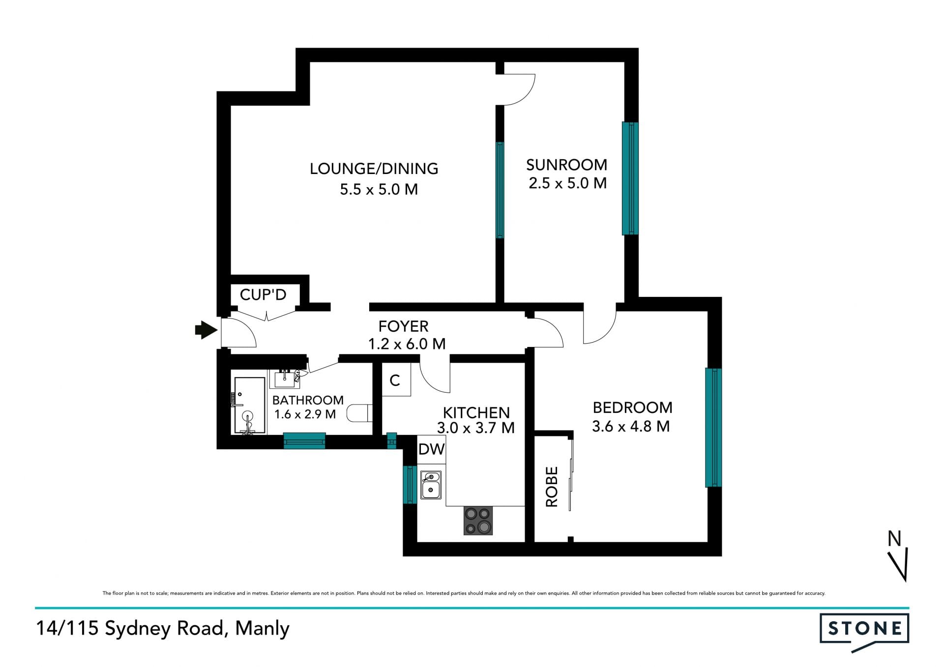 Oversized federation apartment
