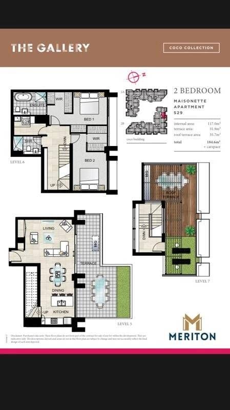 COCO COLLECTION,  Luxury 3 Levels Penthouse  Personal Roof Top Garden For Rent