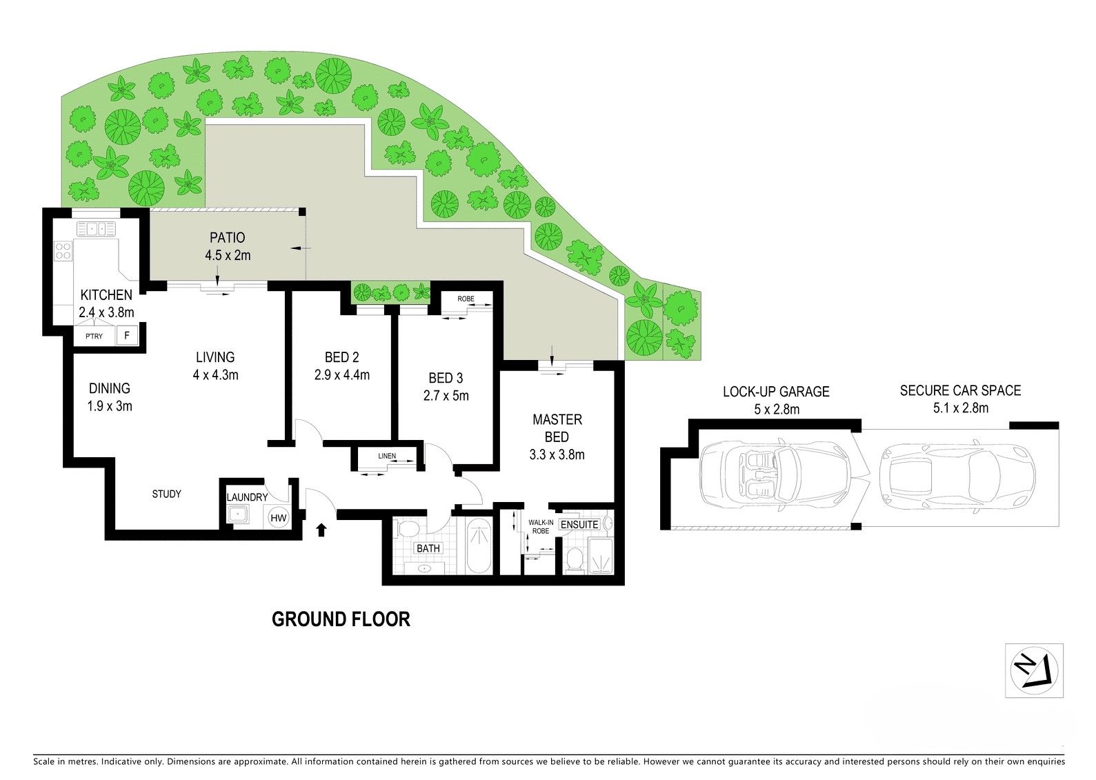 Deposit Taken - Expansive ground floor security garden apartment