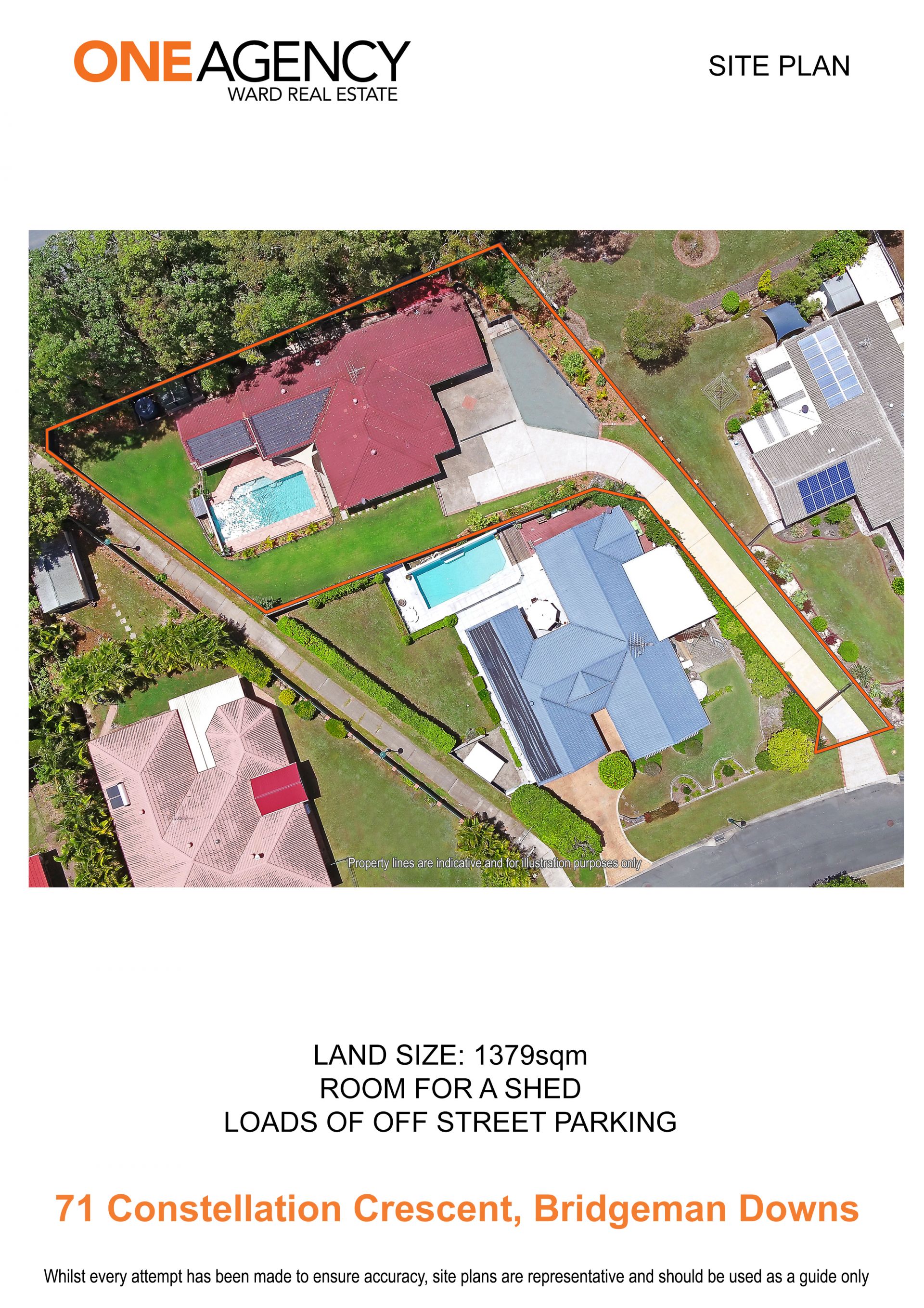 Family Entertainer plus big 1379 SQM block & Pool
