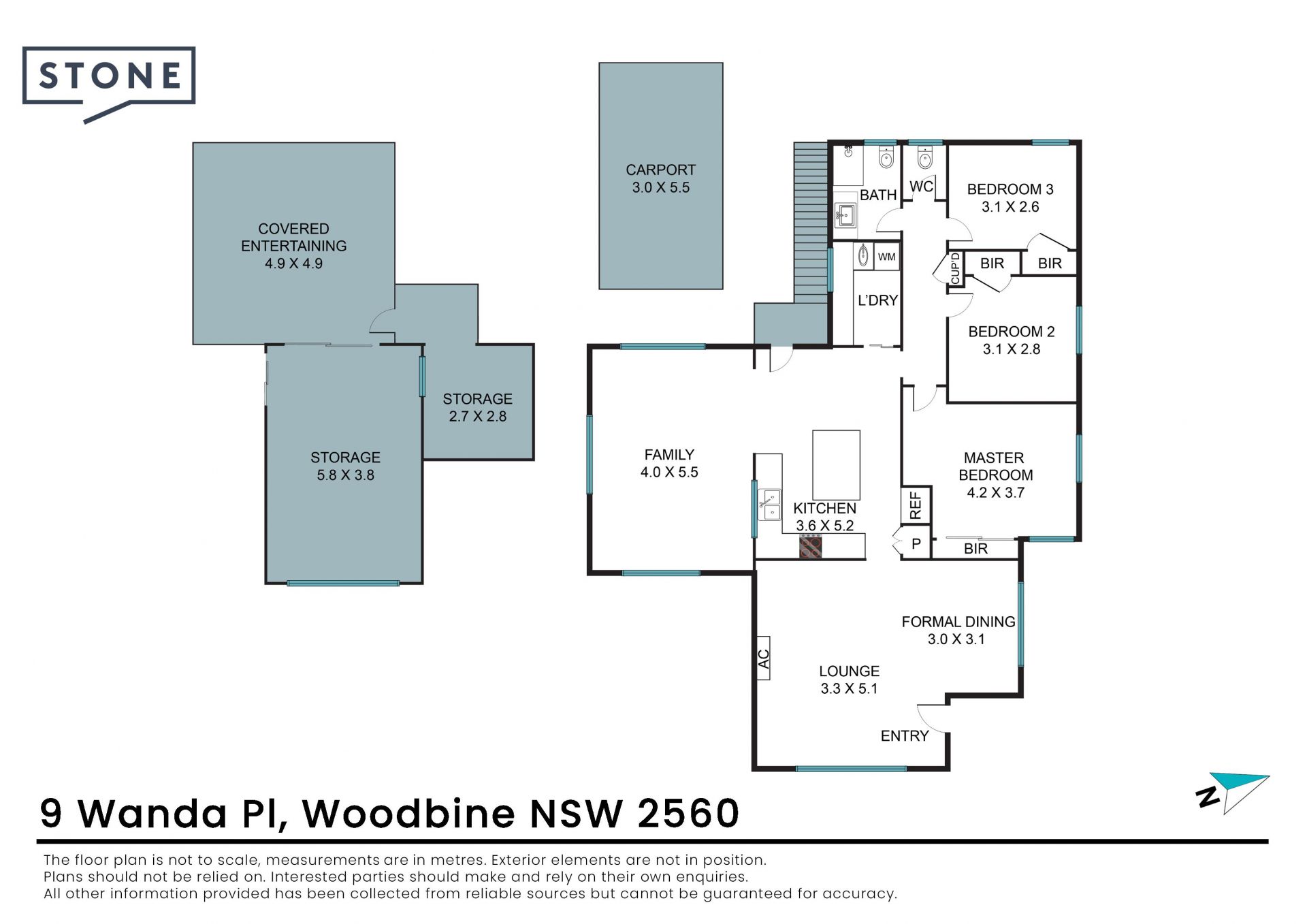 Renovated 3-bedroom home on large block