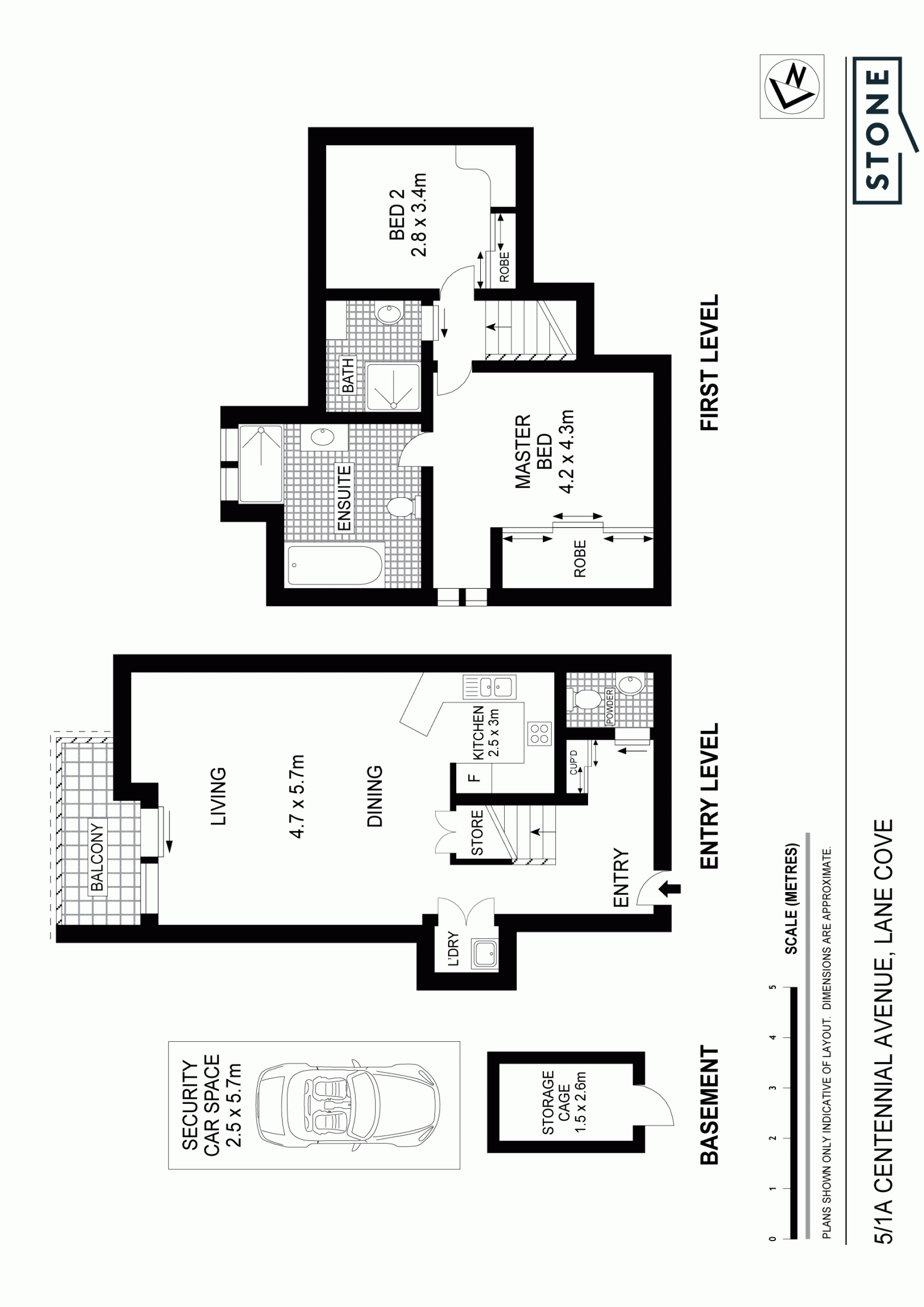Designer two-level living with signature style