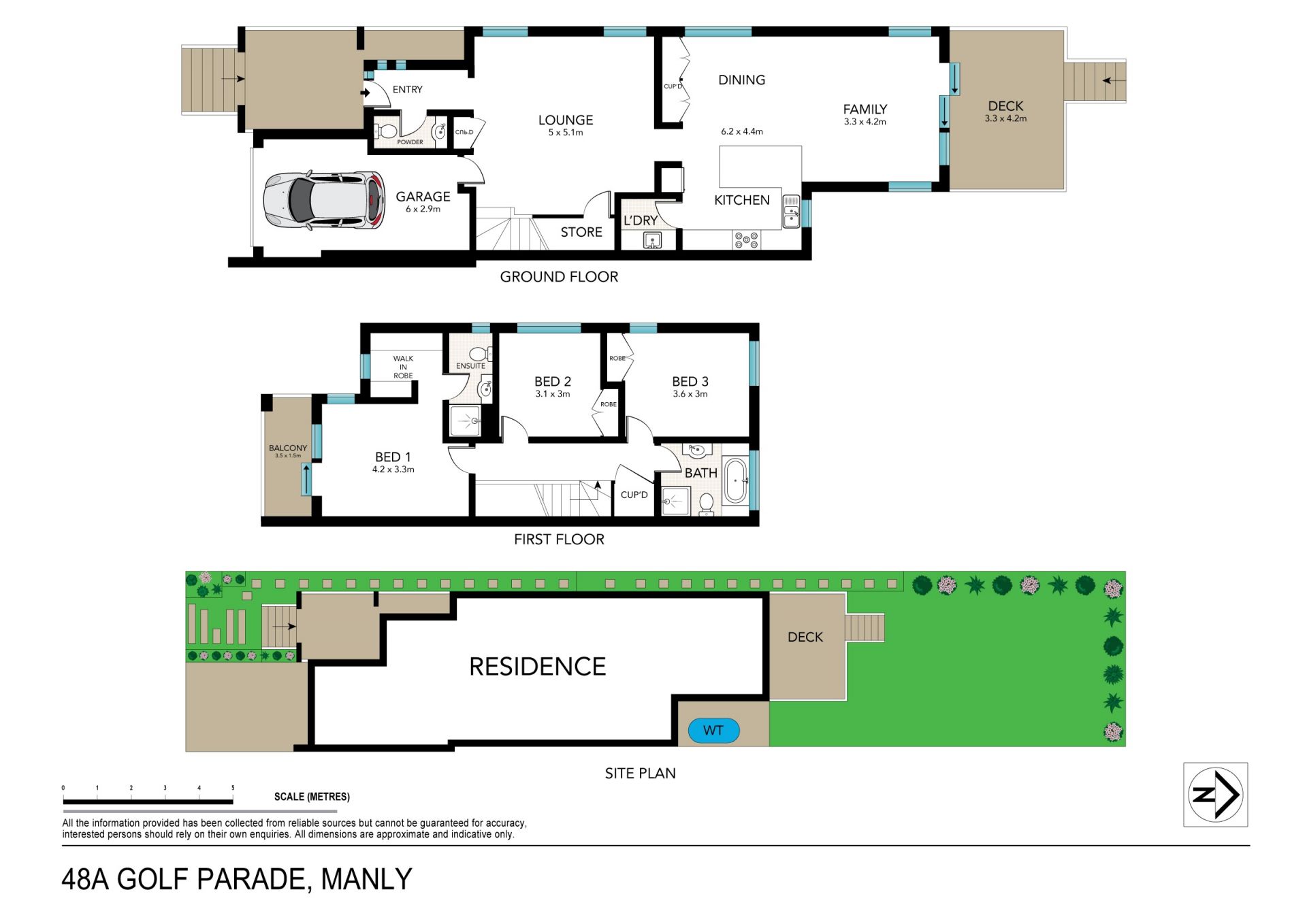 North facing Torrens title townhome