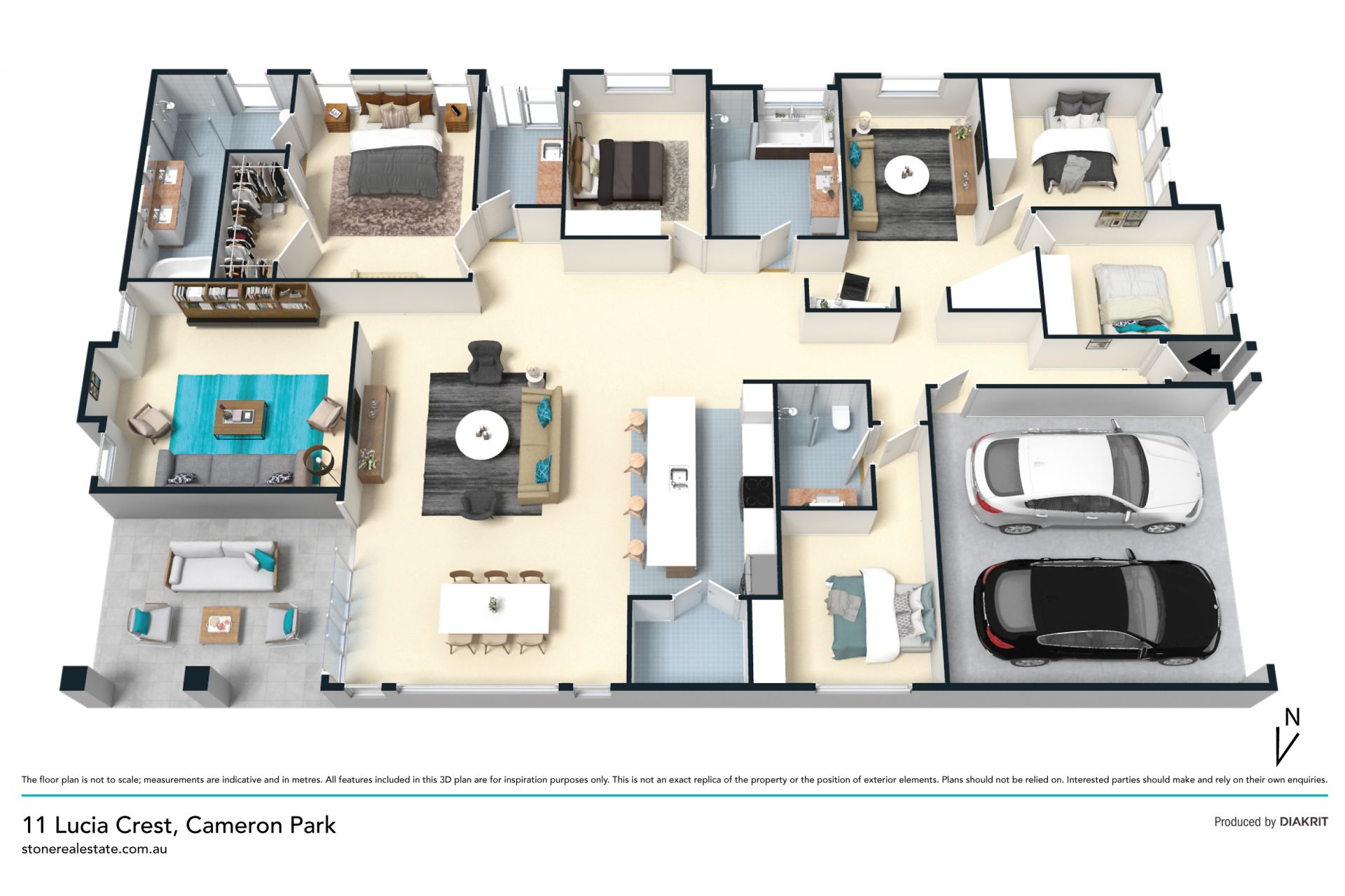 As-new designer retreat tailor-made for families