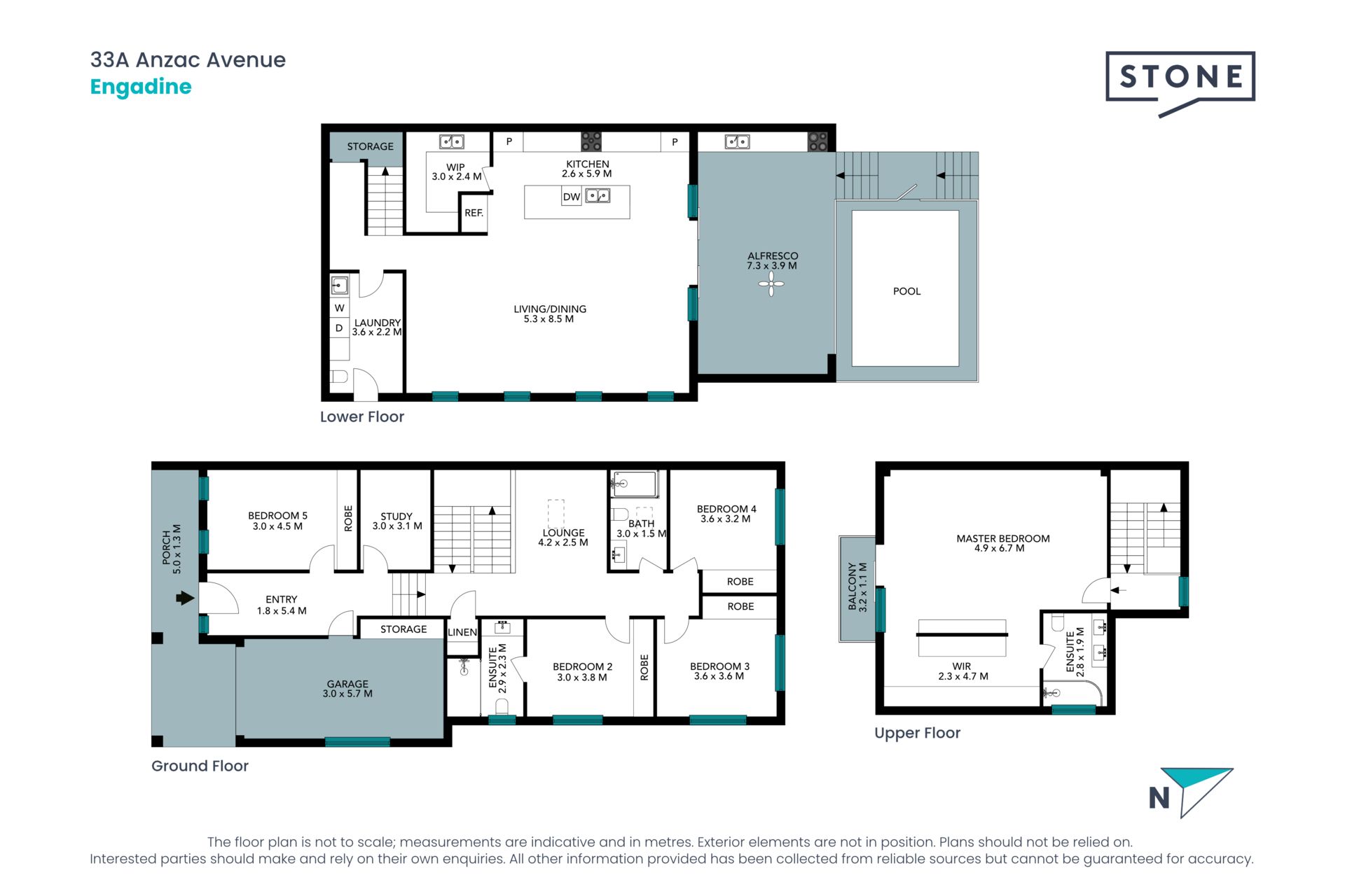 Brand-new luxuriously spacious five bedroom duplex