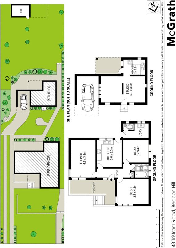 Renovate or rebuild, 850sqm in an ideal location