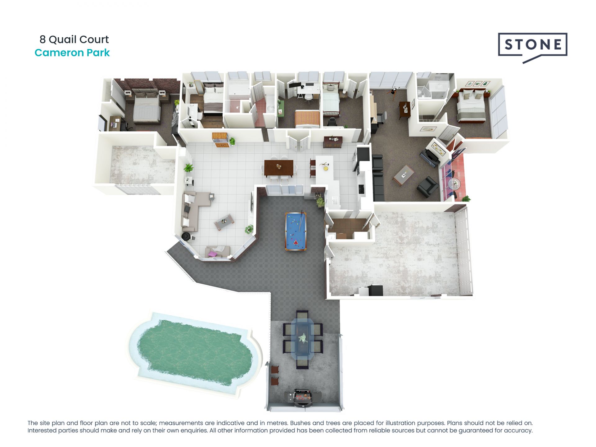 You'll love raising your family here on over quarter of an acre