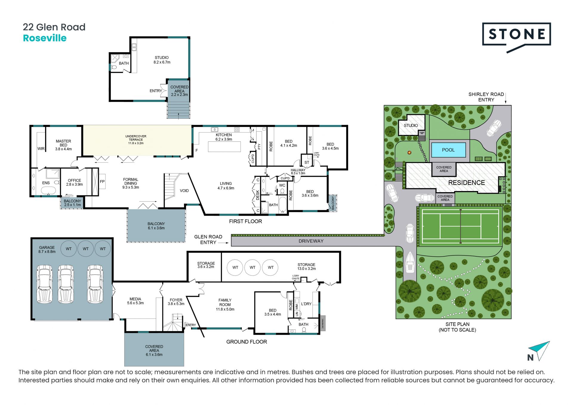 Grand estate in private setting