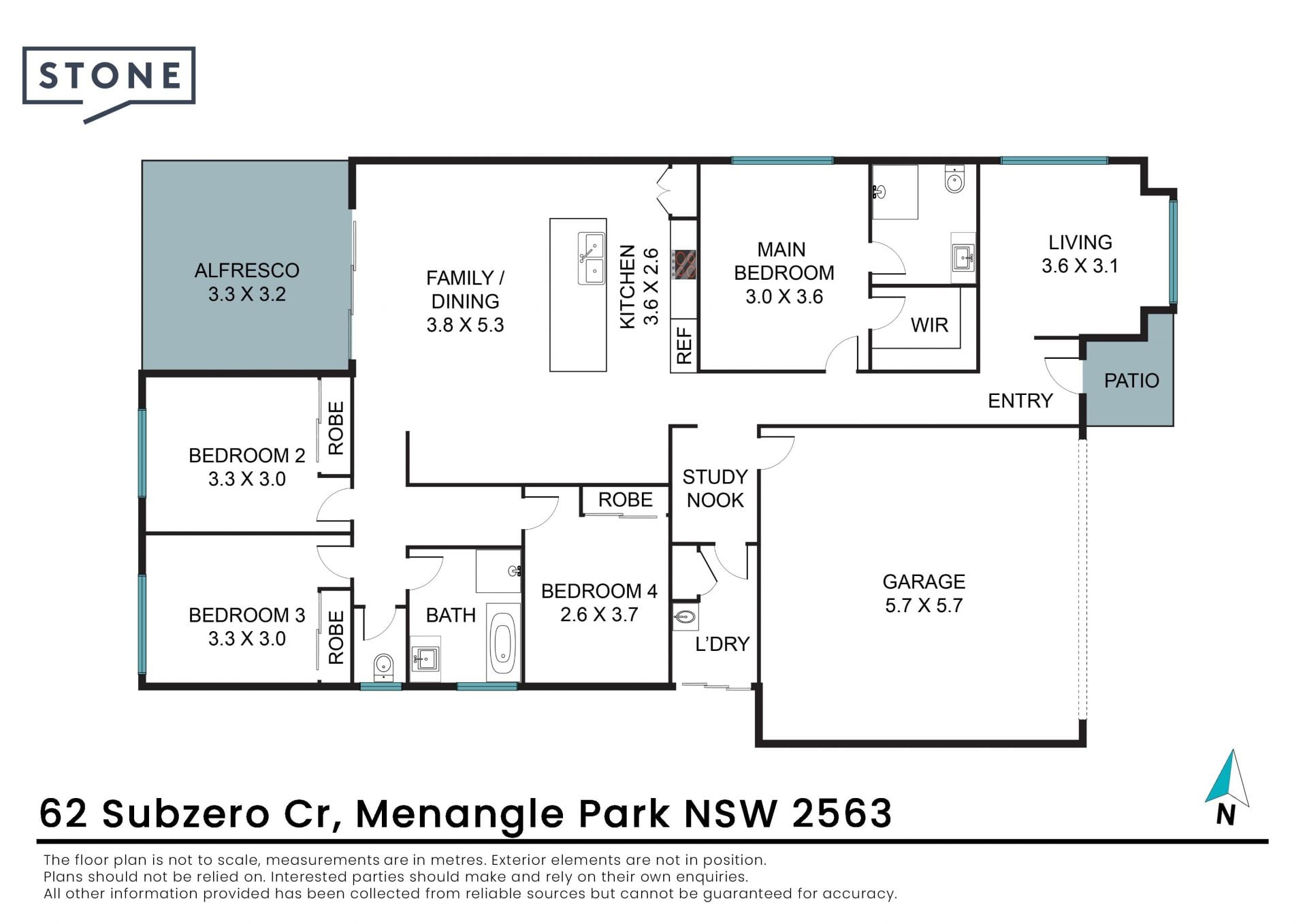 Brand new four-bedroom home in Menangle Park
