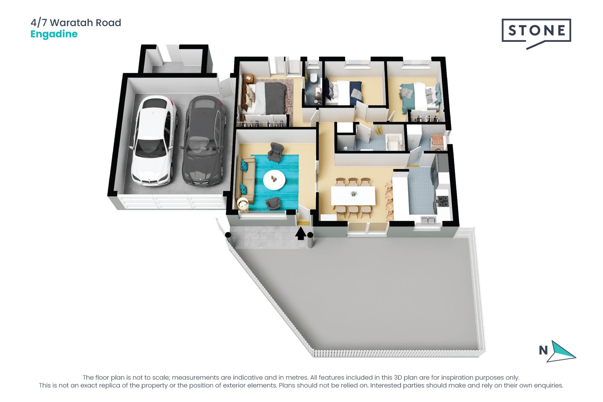 Spacious low-maintenance freestanding home