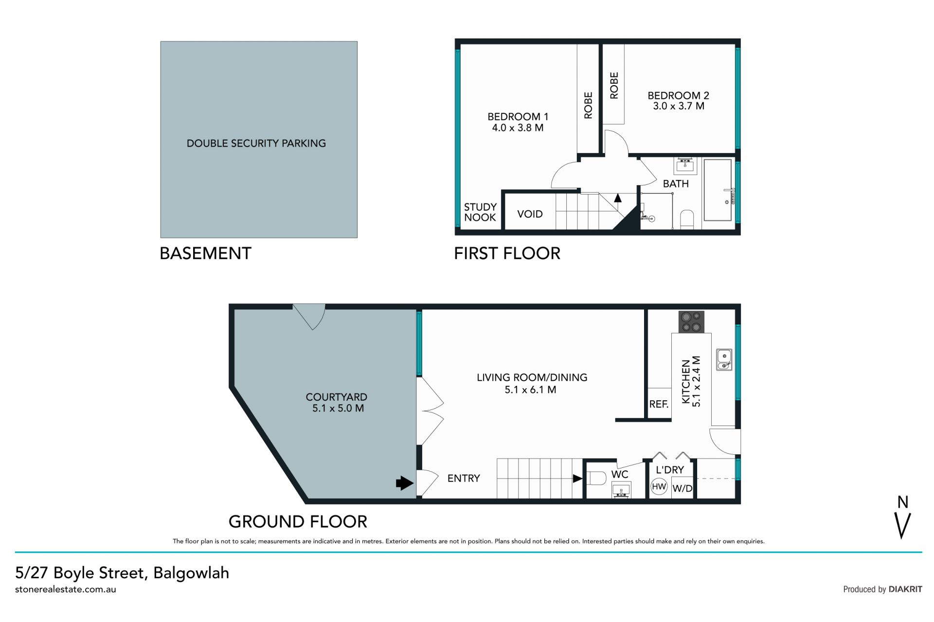 Light & bright convenient townhouse