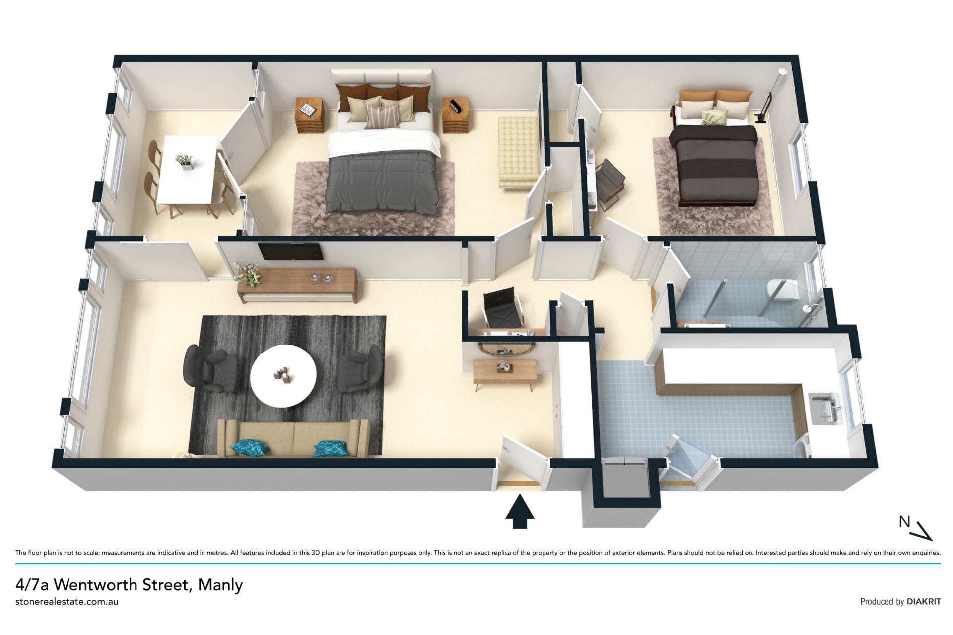 Stylish lifestyle pad in the heart of Manly