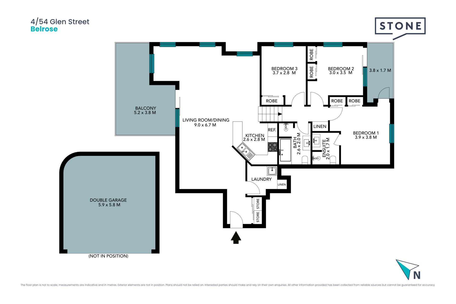 Spacious North-Facing Apartment in the Heart of Belrose Village