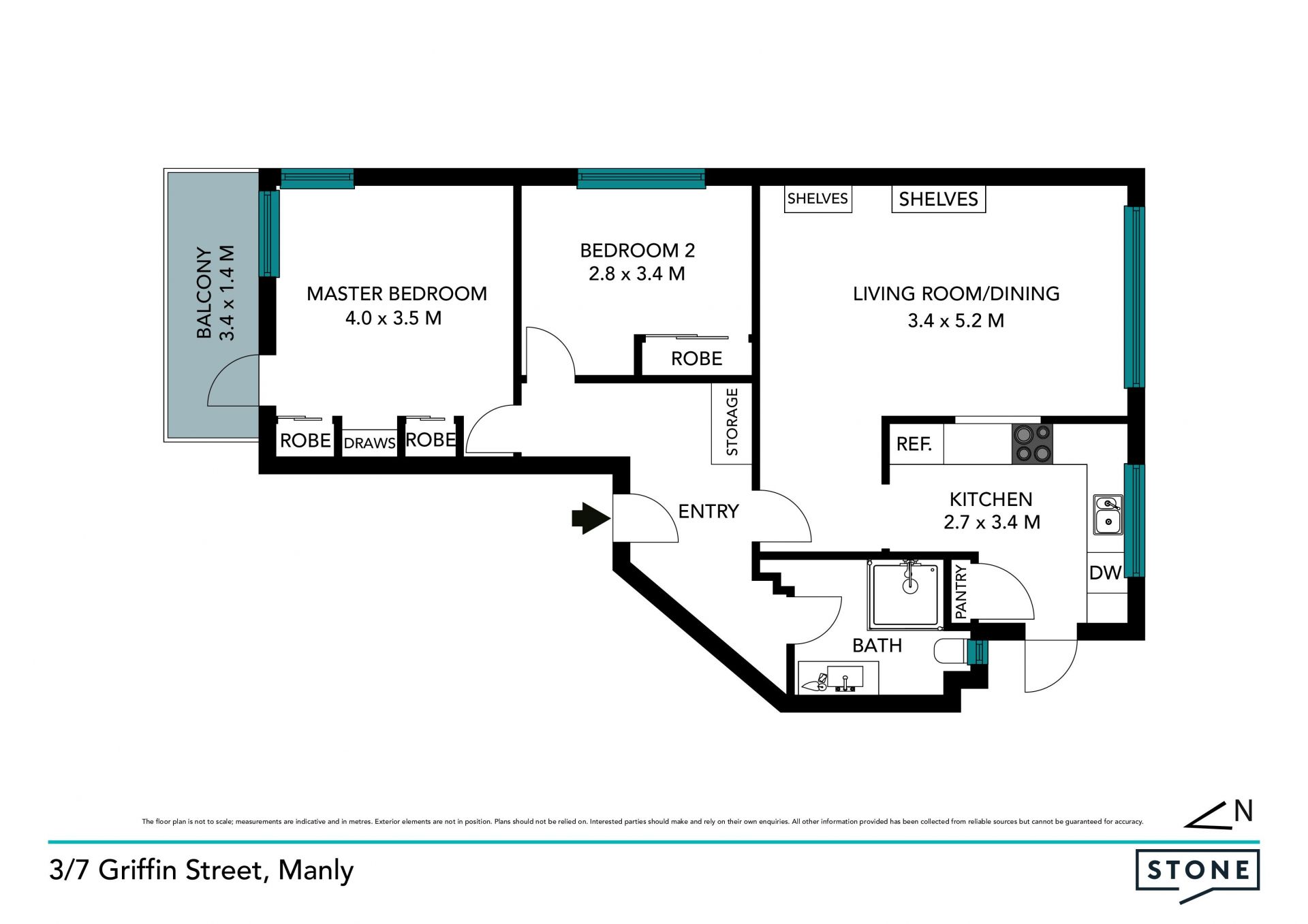 Newly renovated apartment, a short stroll from Manly Cove