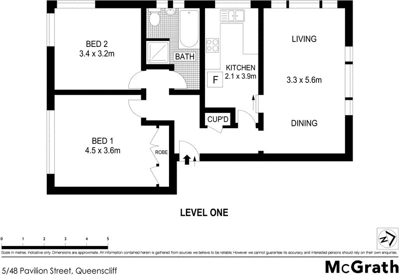 Idyllic lifestyle apartment metres to the beach
