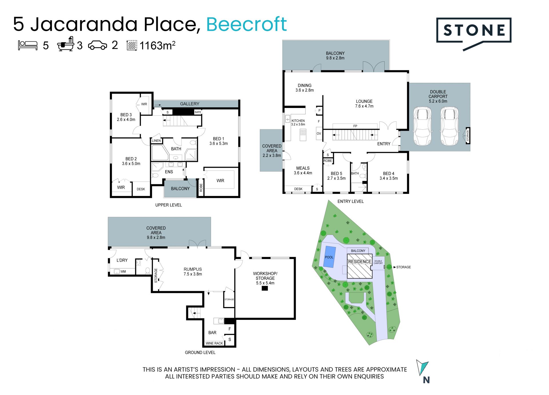 Bushland sanctuary on 1163sqm in Beecroft Public zone