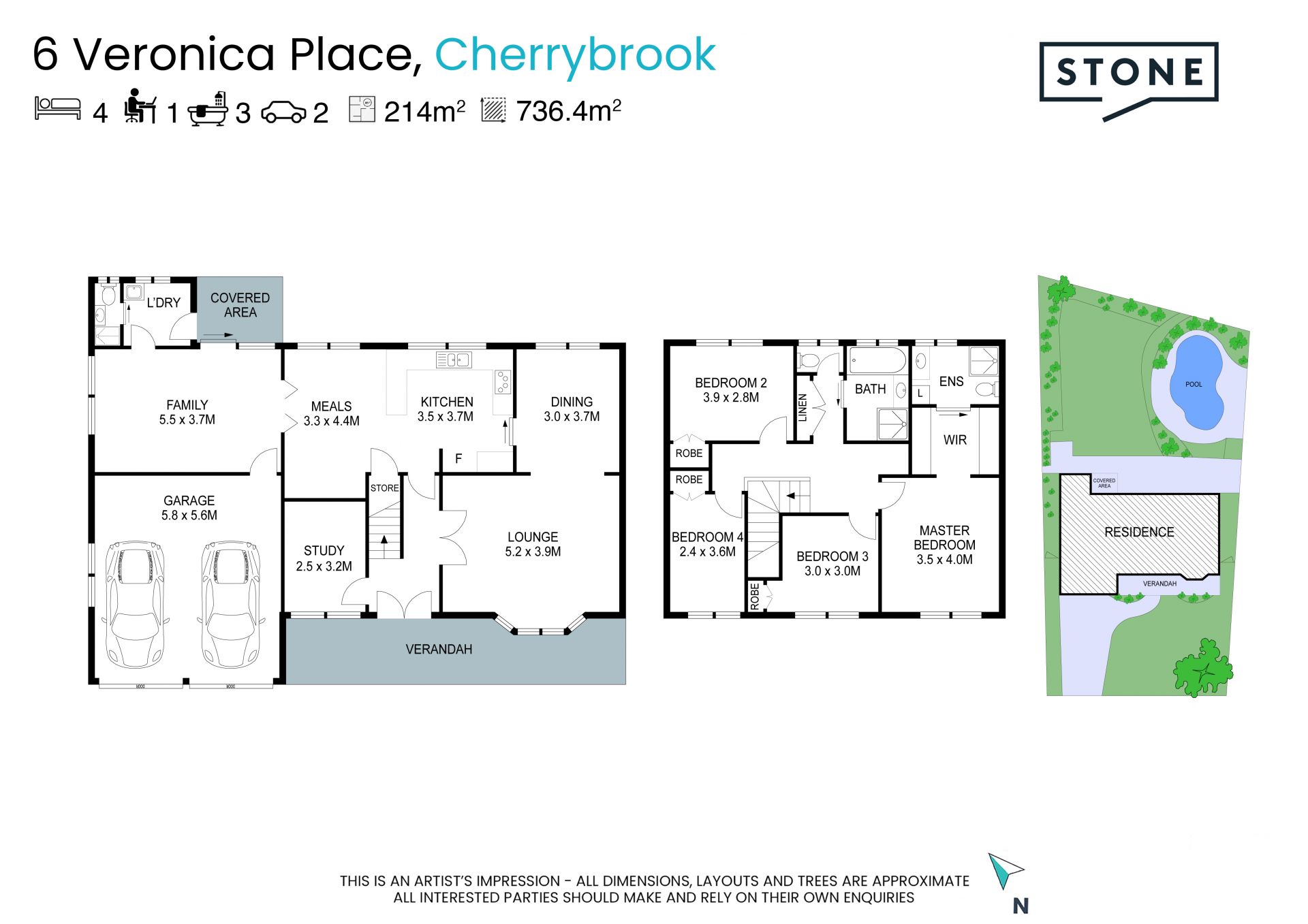Space and serenity around the corner from Cherrybrook Village
