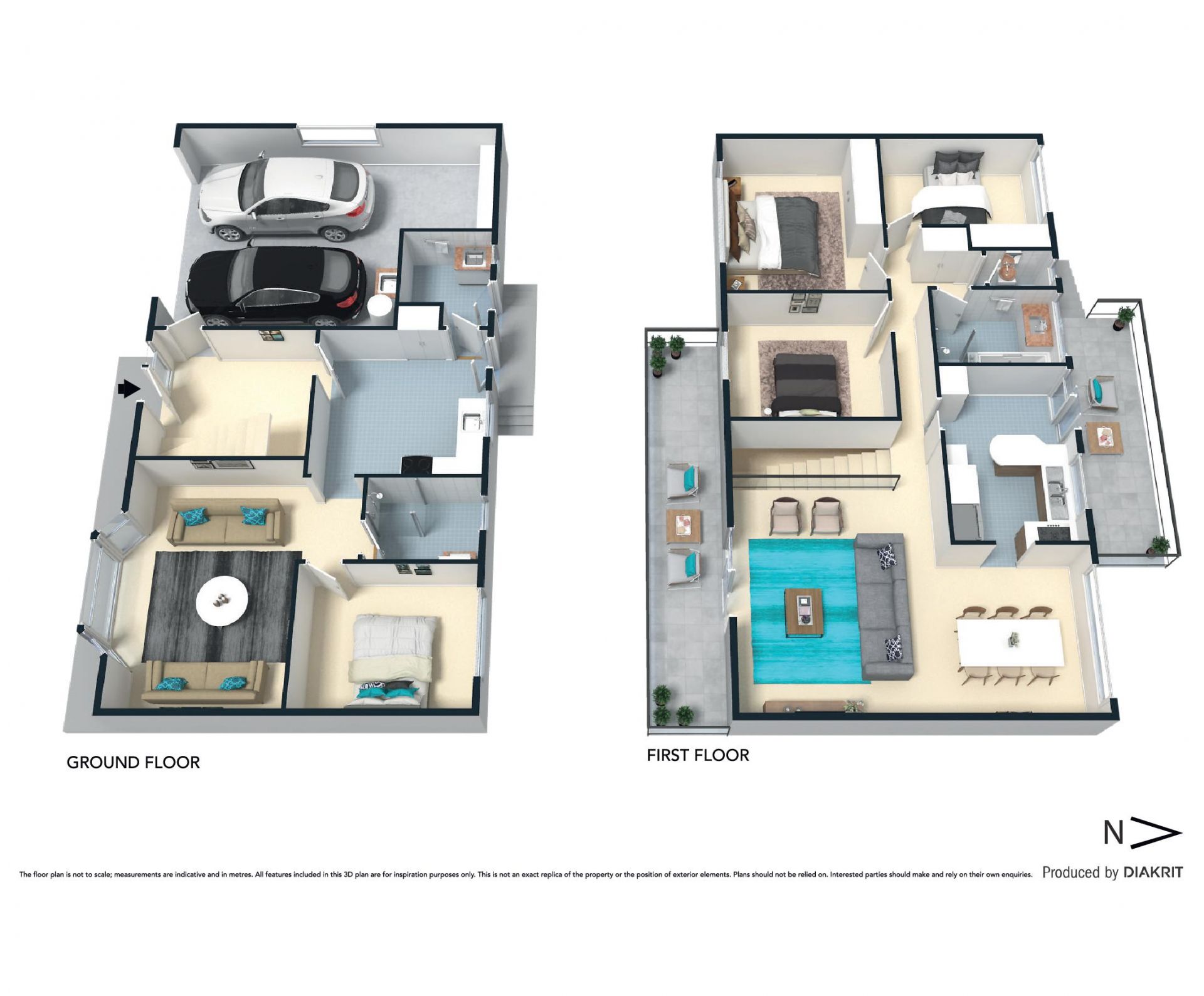 Neat 4-bedroom home with headland views