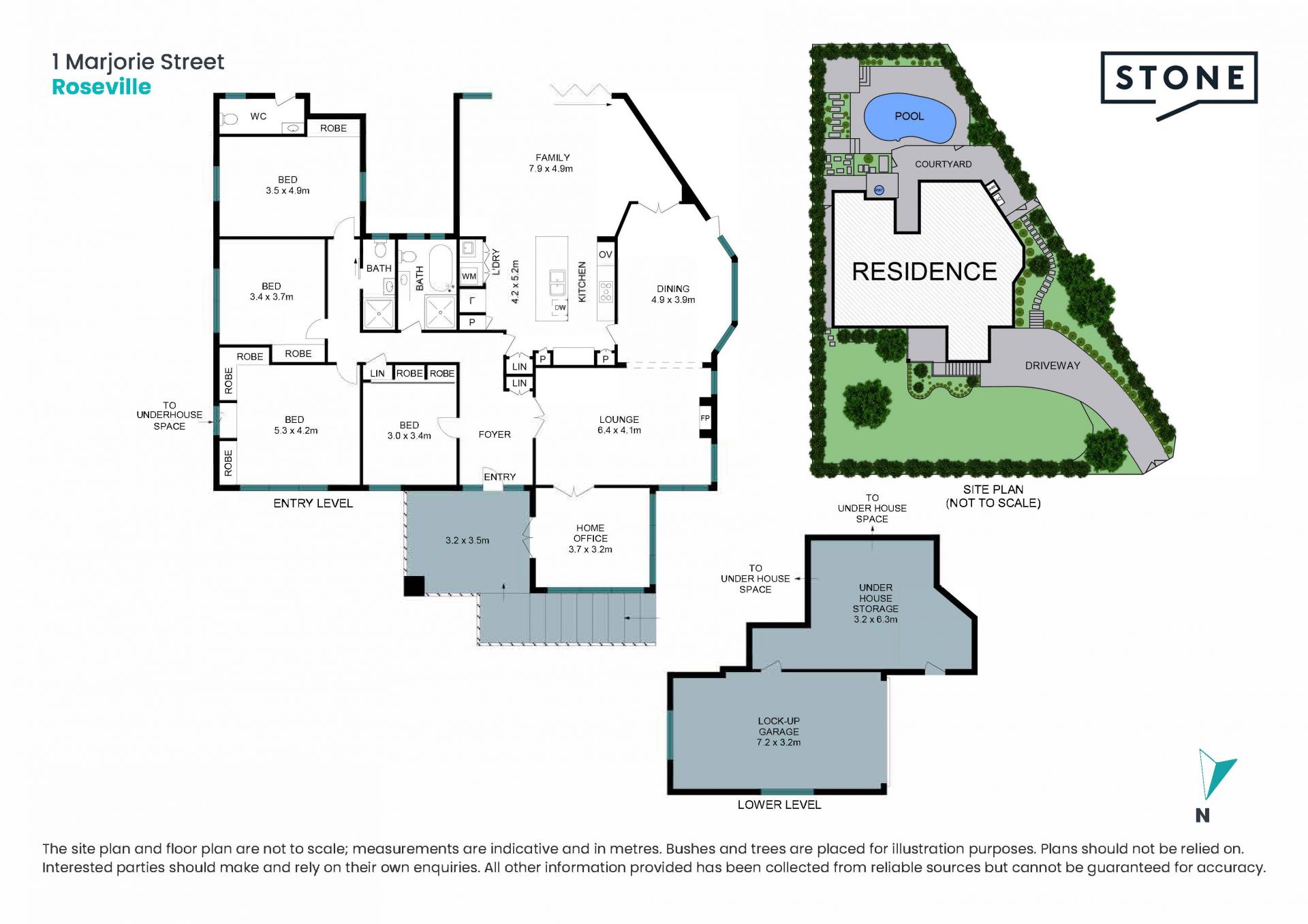 Ultimate fusion of character and custom design in blue chip locale, with no conservation restrictions
