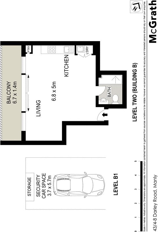 Spacious studio of style and convenience