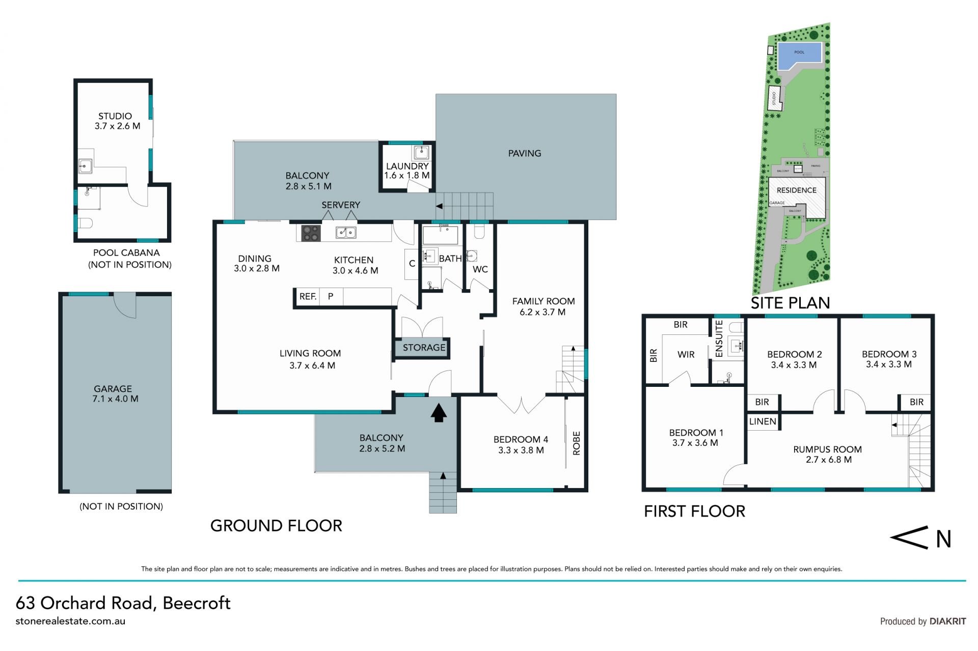 Modern Entertainer with Separate Studio near Carlingford High School