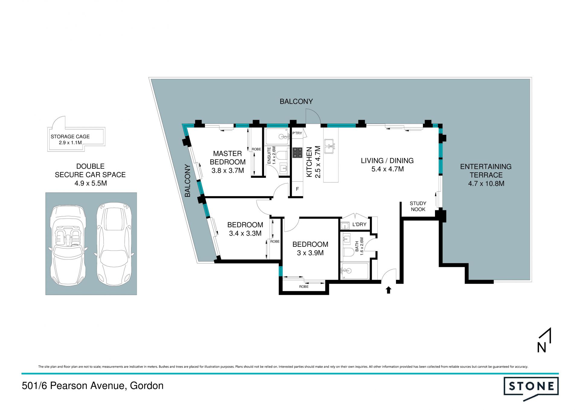 Luxurious east side penthouse views, walk to rail