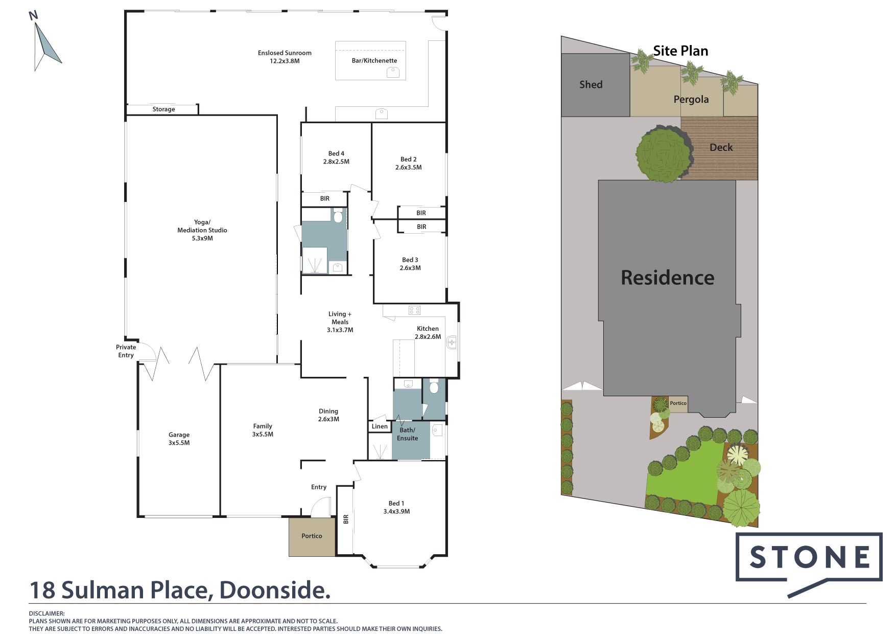Contemporary Comfort in a Quiet Setting