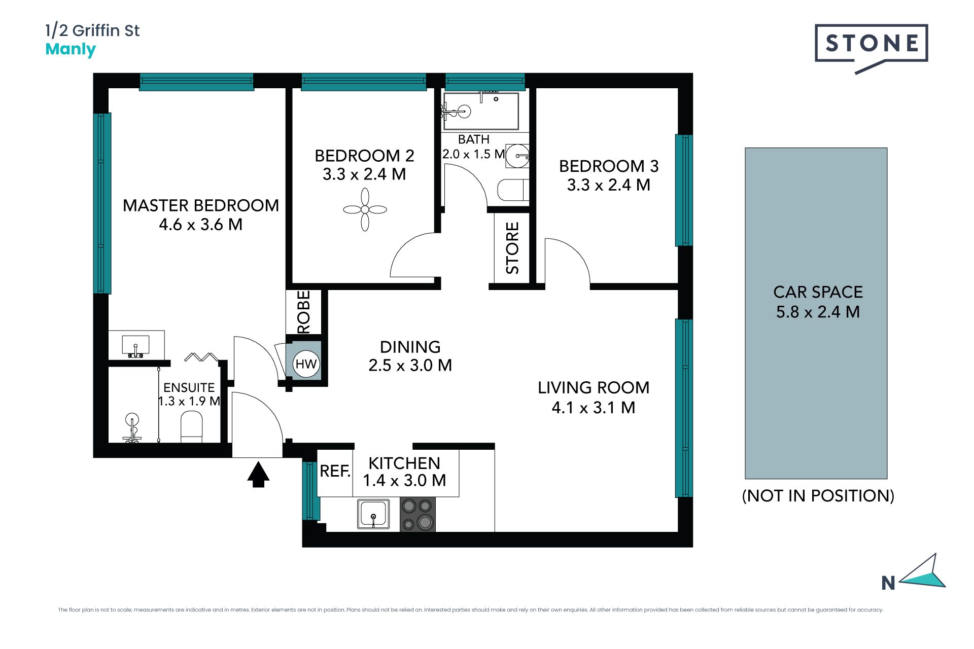 Fabulous apartment in quiet leafy central setting