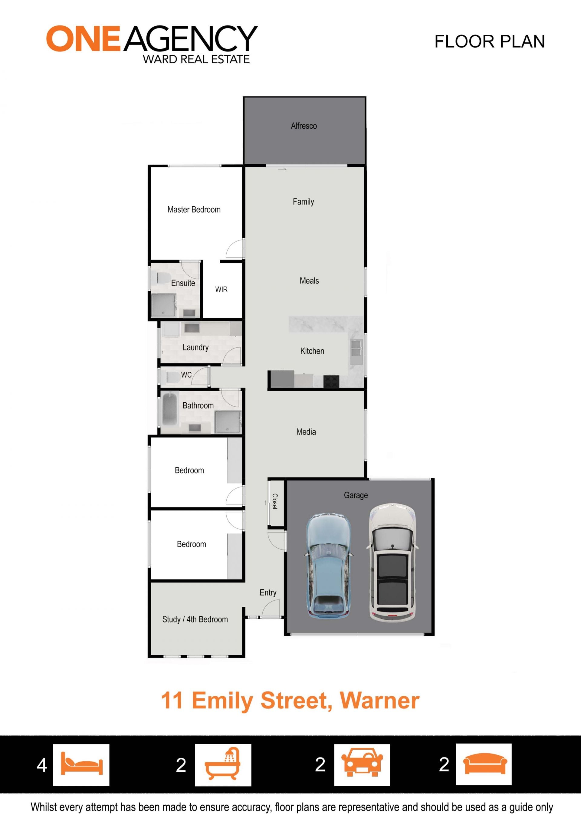 LIGHT, BRIGHT AND MODERN BRICK HOME PLUS NBN