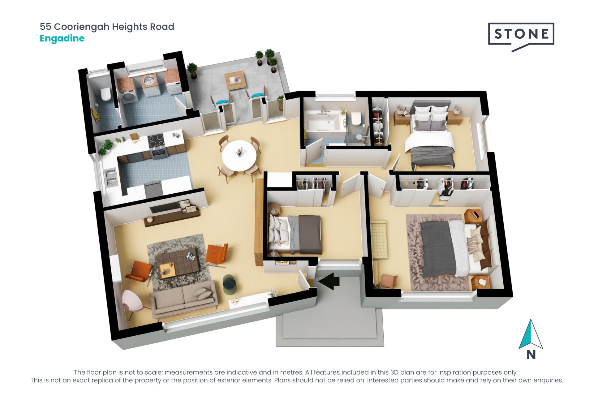 Premium north-facing rear and light-filled interiors