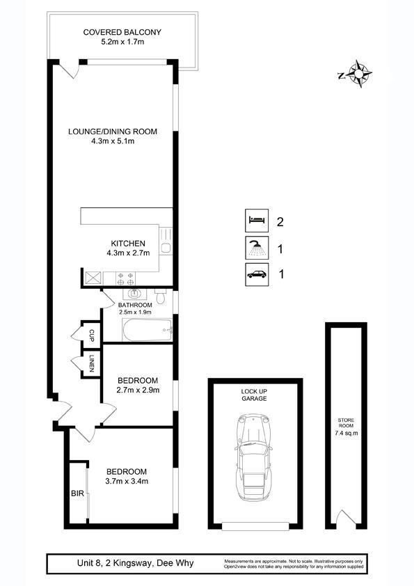 Stylish Top Floor Apartment