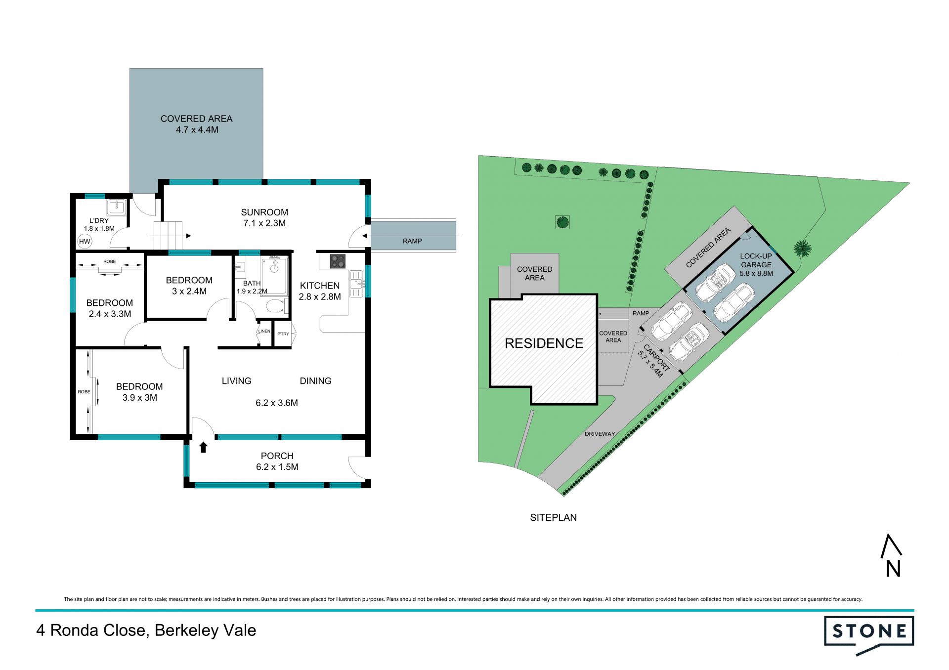 North facing 815m2 block!!