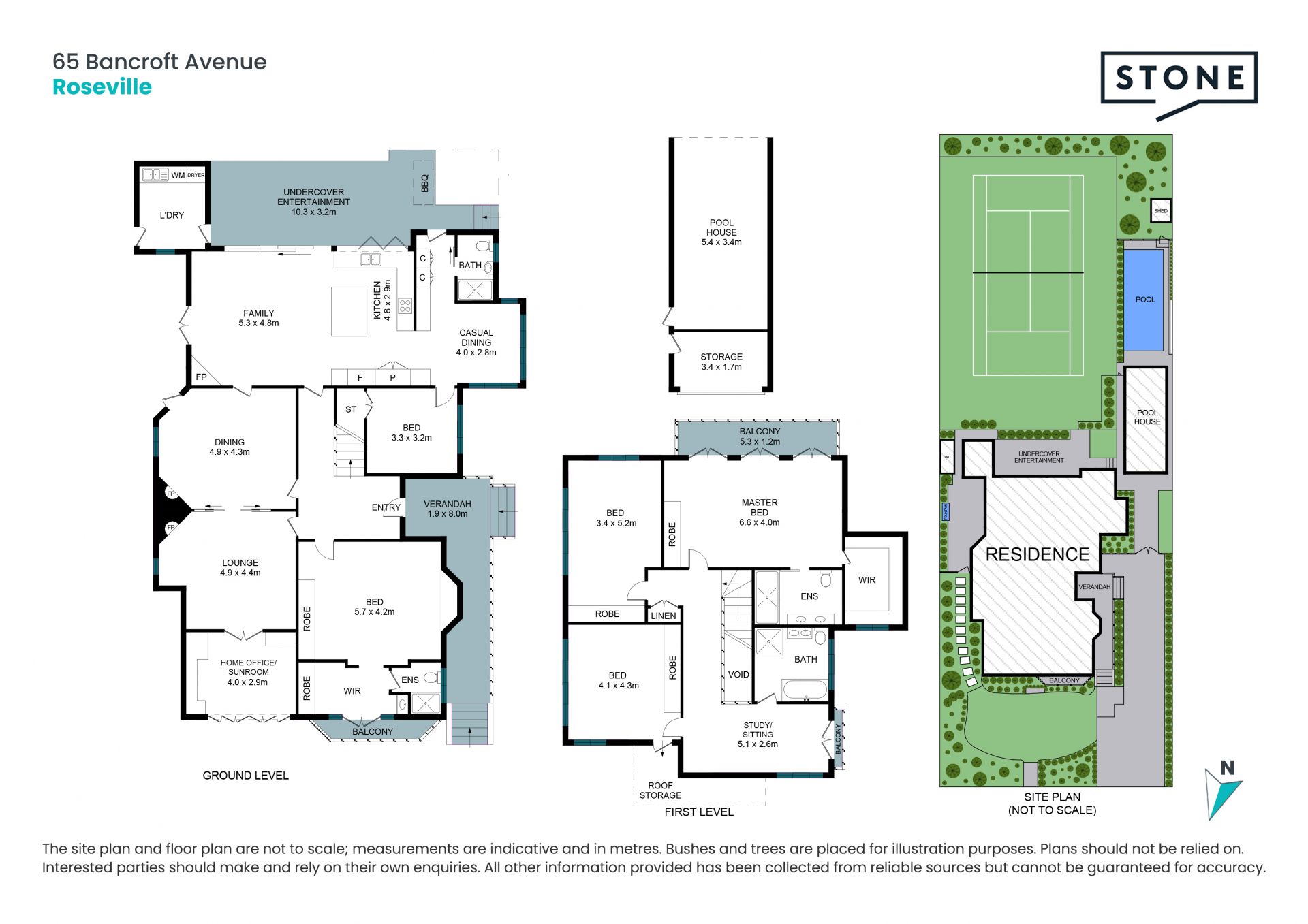Quiet and luxurious blue-chip east side estate with lawn tennis court