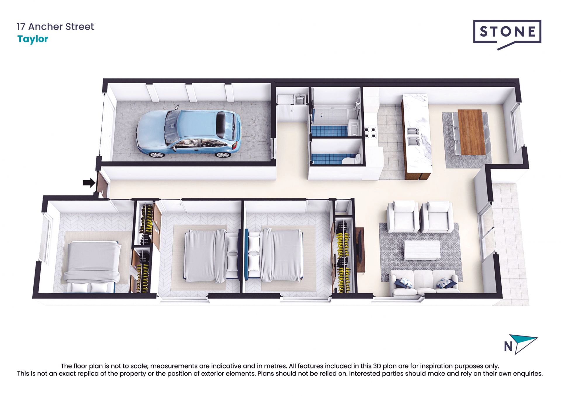 Modern and separate titled home
