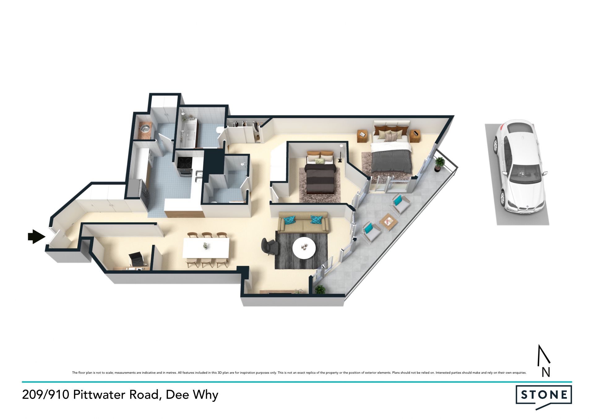 Superb lifestyle close to the beach, quietly set at the rear of the block