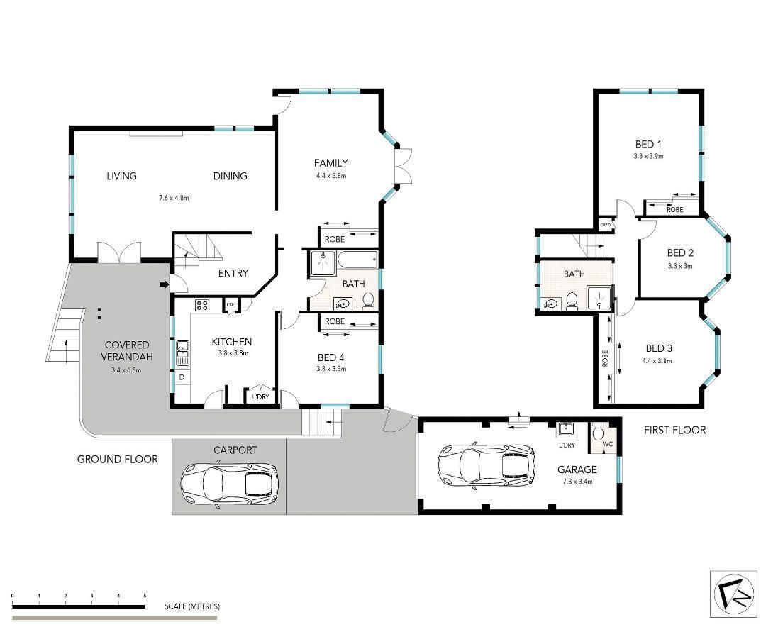 Space and tranquillity with DA approved plans for a luxury home