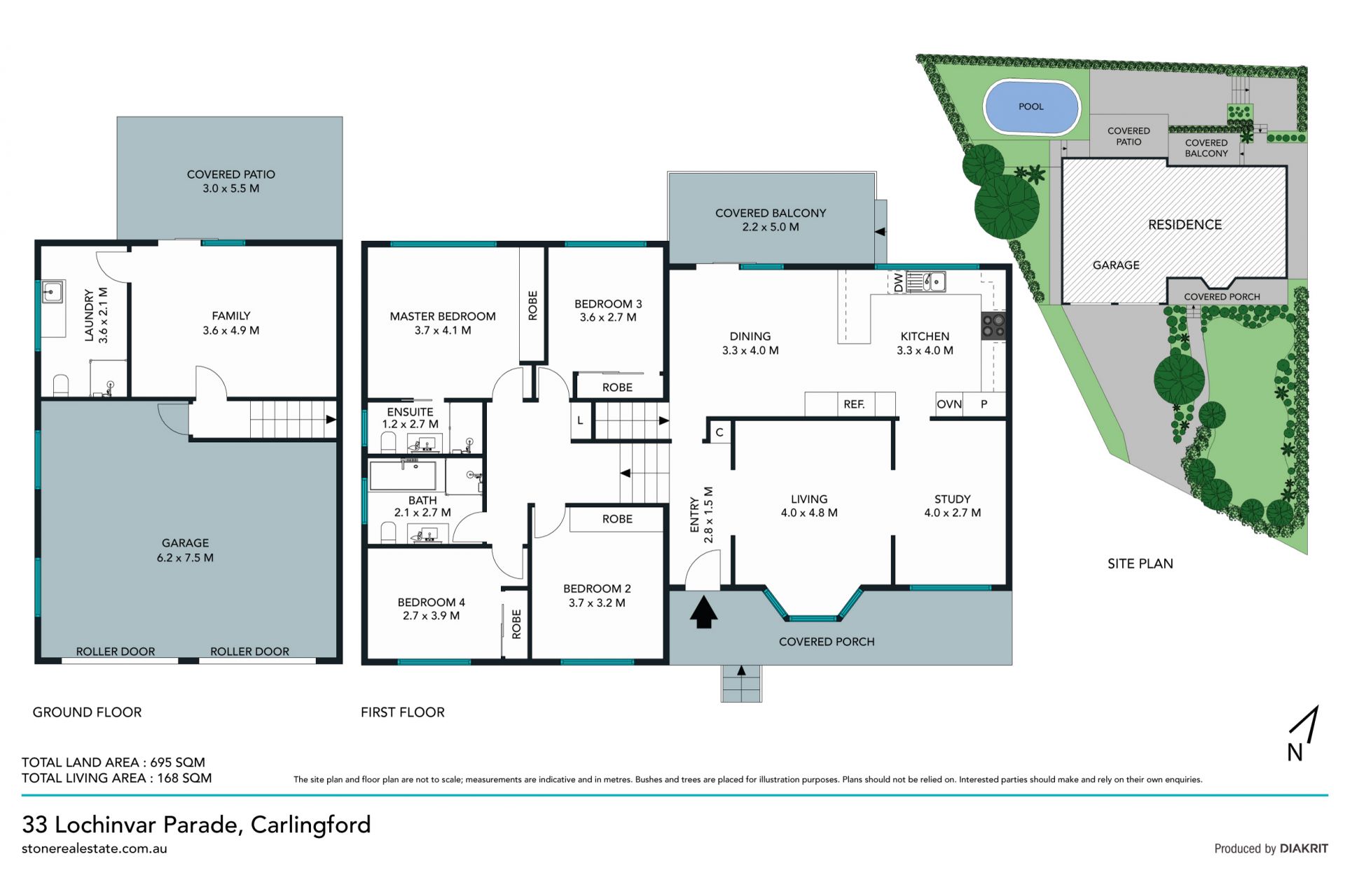 Beautifully appointed family home in quiet setting