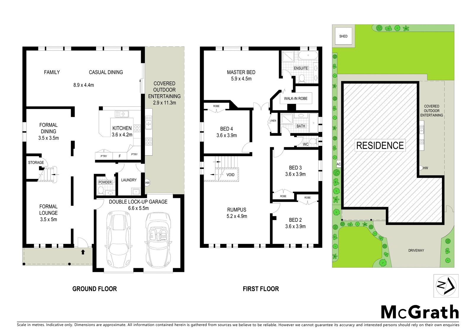 Contemporary family living in exclusive enclave