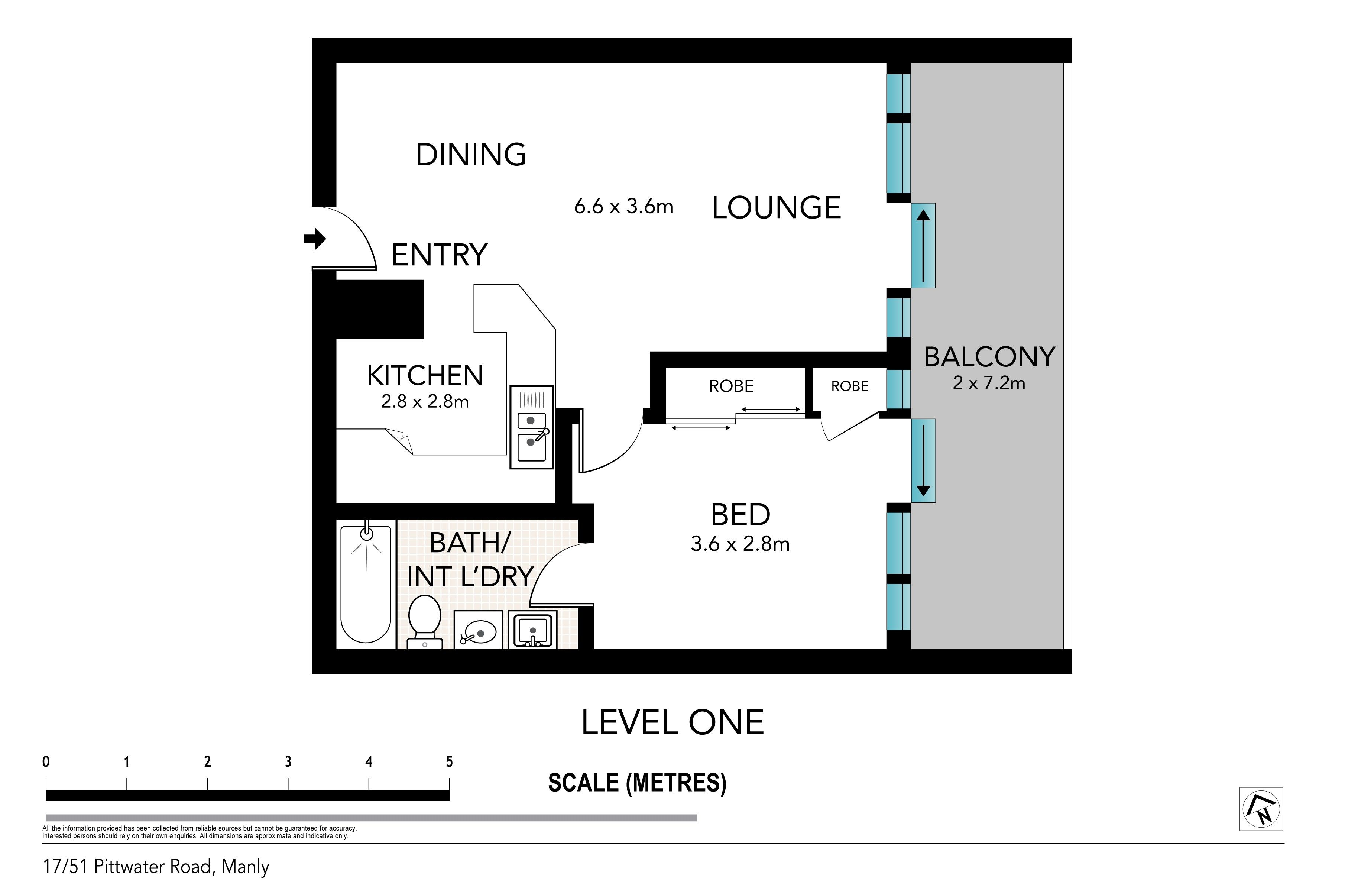 Beach pad in the heart of Manly