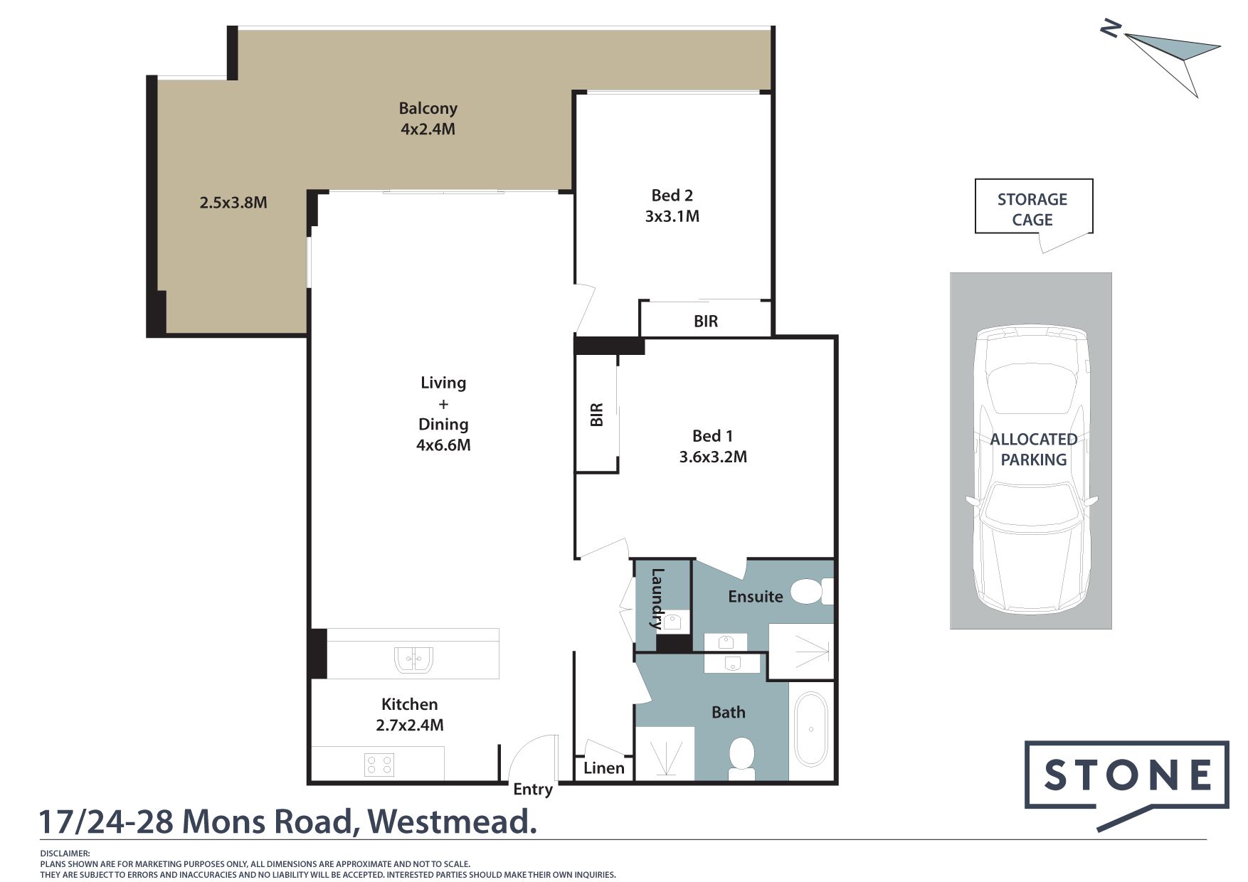 Convenient & modern living at the core of Westmead!! 
NORTH EAST FACING