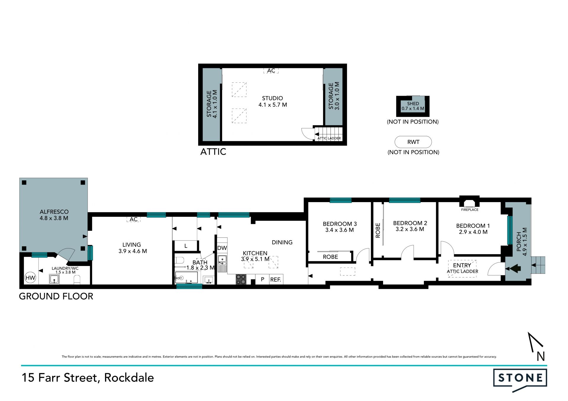 Completely modernised freestanding worker's cottage