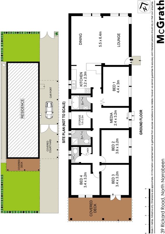 Flowing single level family home near the ocean