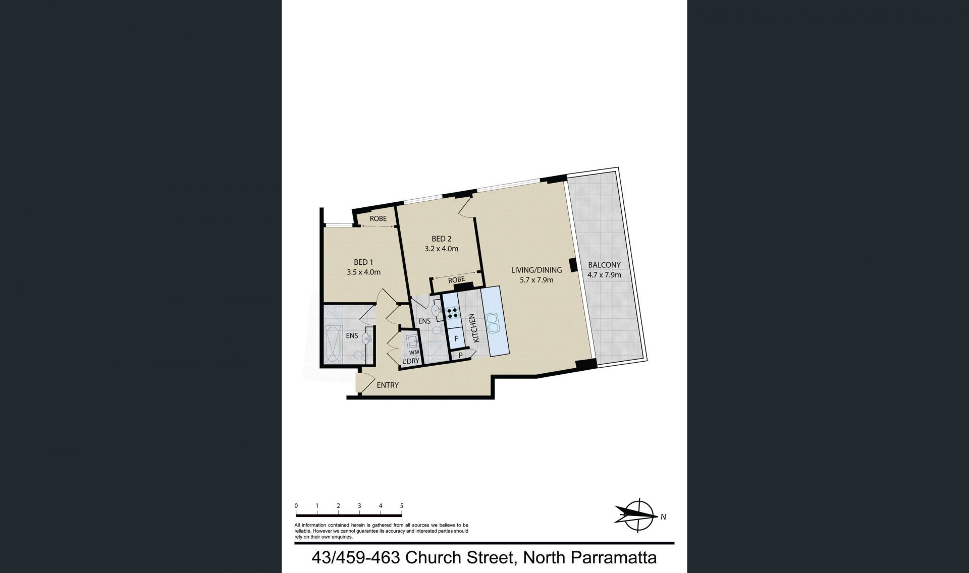 Spectacular Two Bedroom Unit in Great Location