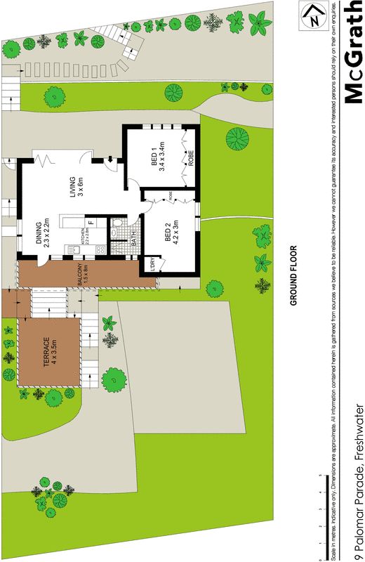 North facing beach themed home, desirable locale