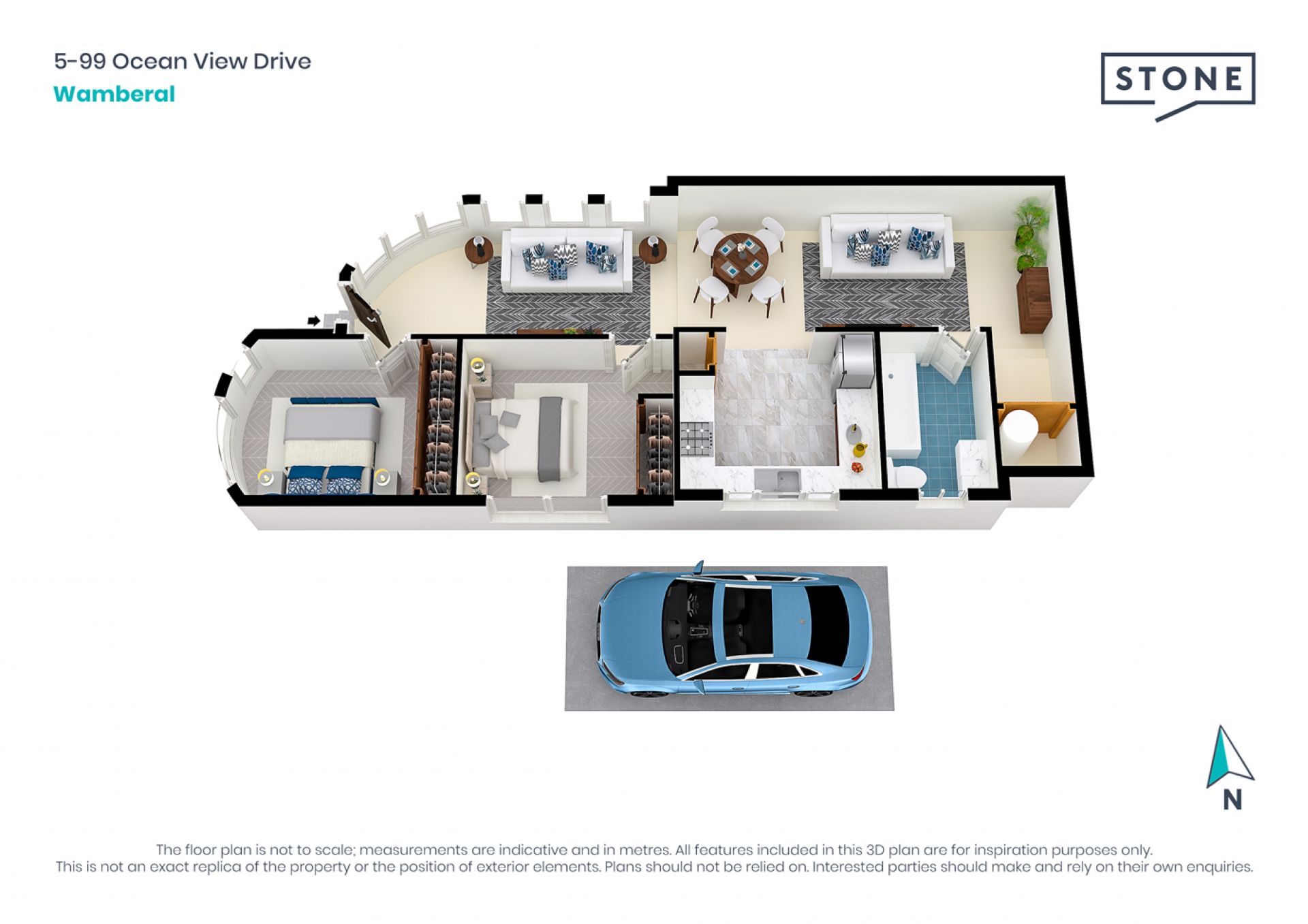 Beachfront unit
