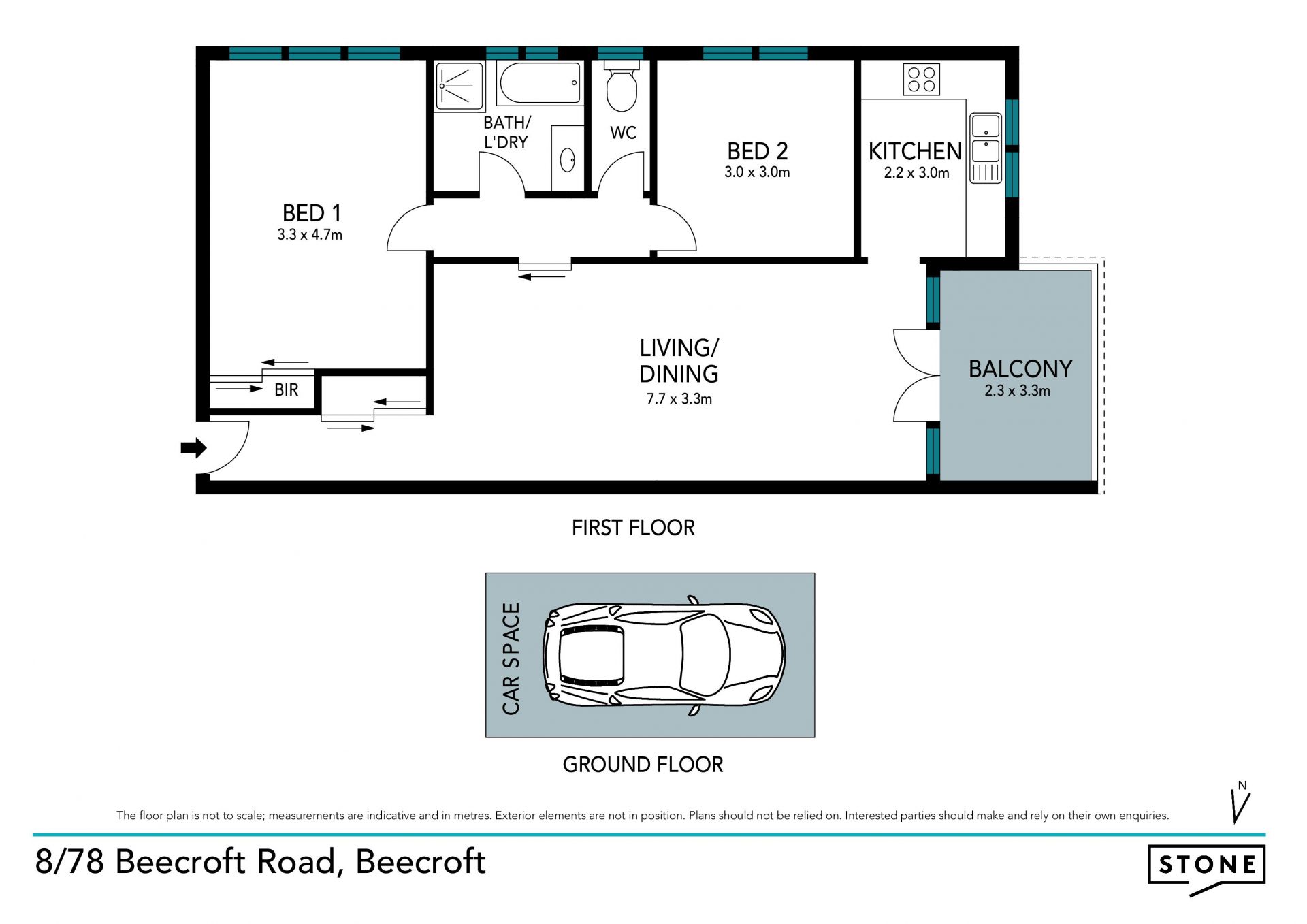 Double brick apartment, walking distance to Beecroft Public, village and station