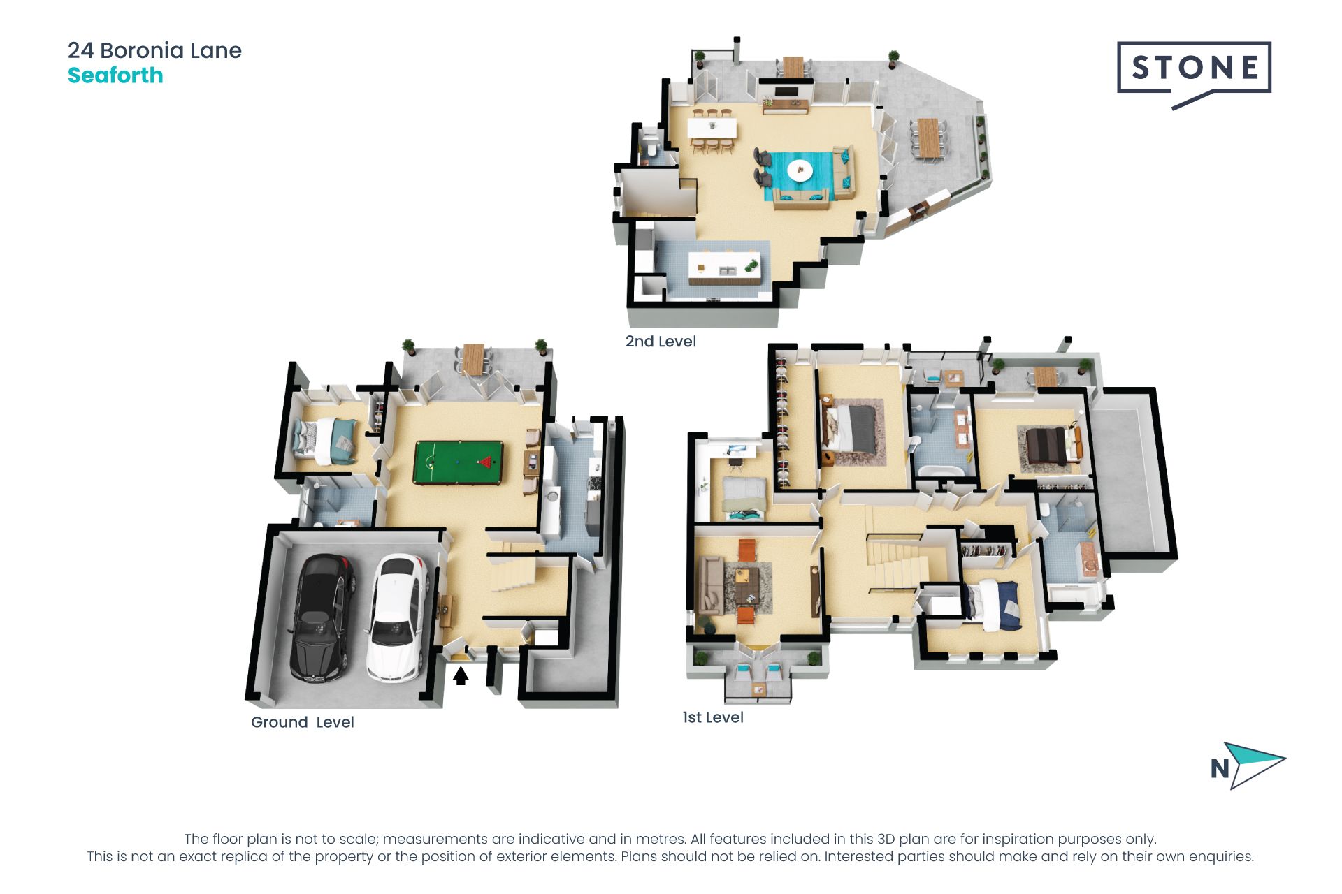 Private family entertainer on 1,148sqm block